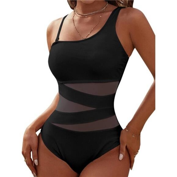 sexy mesh bathing suits Sheer Swimsuits & Swimsuit Top & Bottoms main image 0